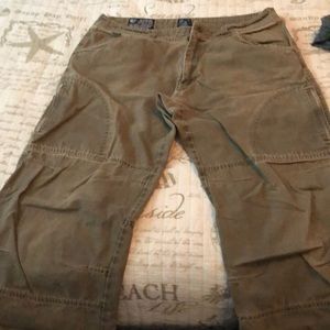 Kuhl pants.  Vintage patina Dye. 34-32 mens
